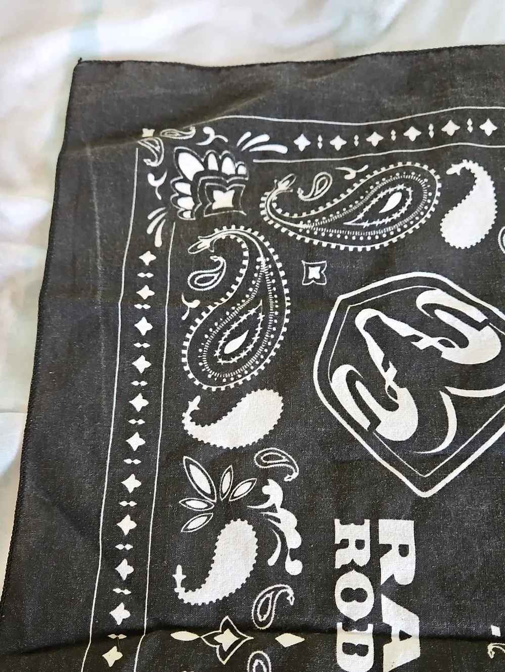 Vintage Dodge Ram Rodeo Western Paisley Bandana